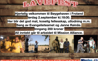 Låvefest i Bøygehaven i Froland